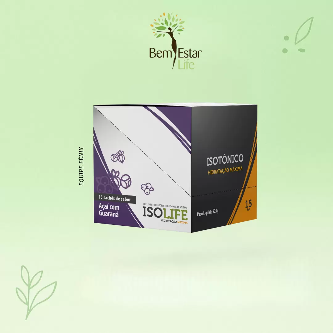 ISO LIFE - ISOTONICO - AÇAÍ COM GUARANÁ