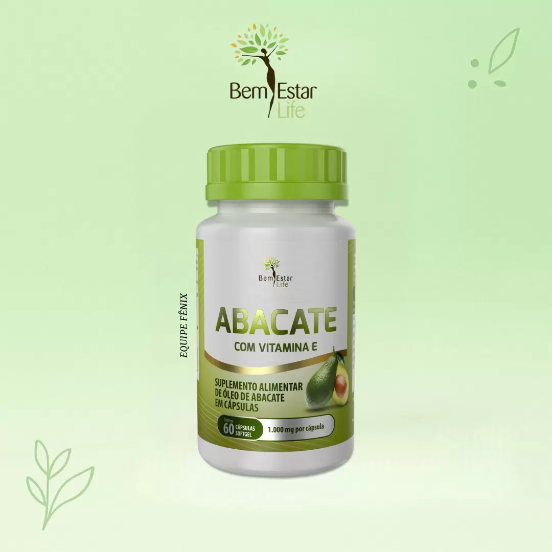 OLEO DE ABACATE CONCENTRADO - 60 CAPSULAS 