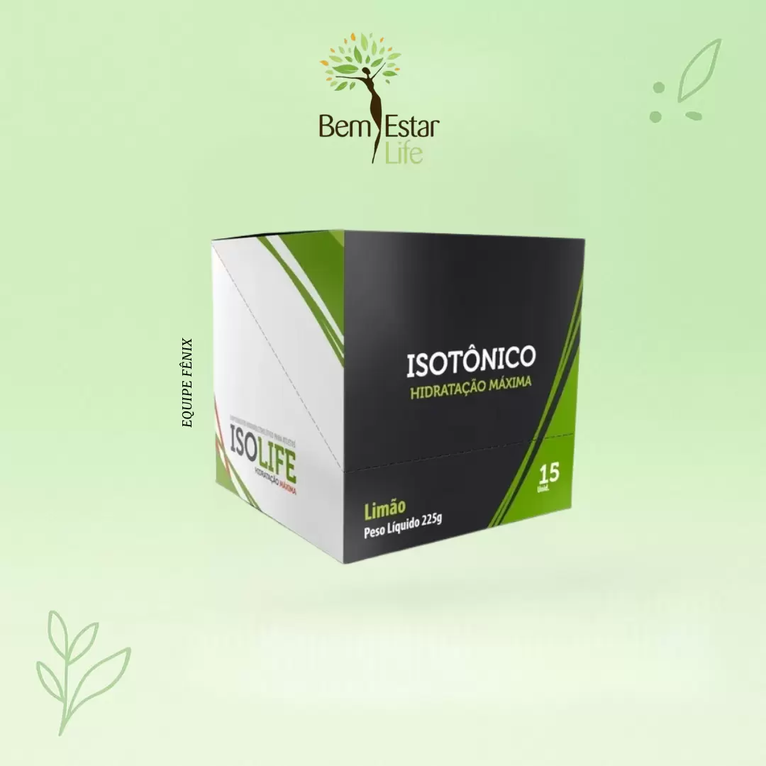 ISOLIFE - ISOTONICO - 15 SACHET  LIMÃO