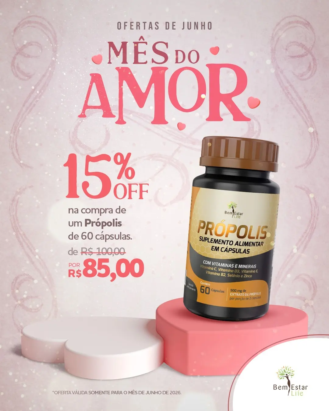 15% DE DESCONTO NA COMPRA DE PRÓPOLIS
