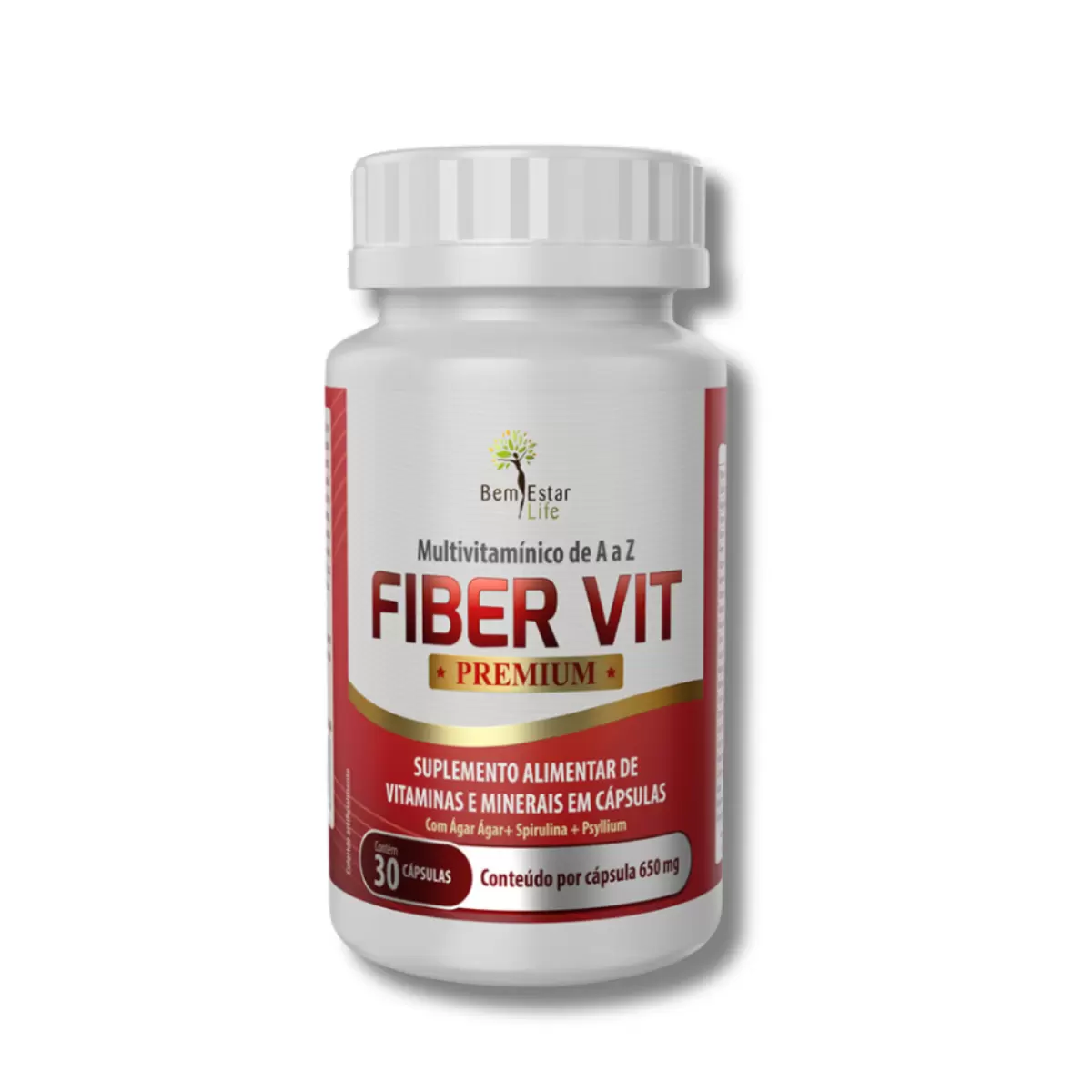FIBER VIT PREMIUM - MULTIVITAMINICO 30 Caps
