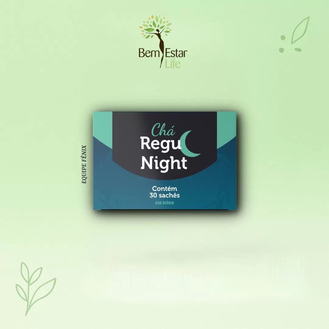 CHÁ REGU NIGHT - 30 SACHET - SONO RESTAURADOR