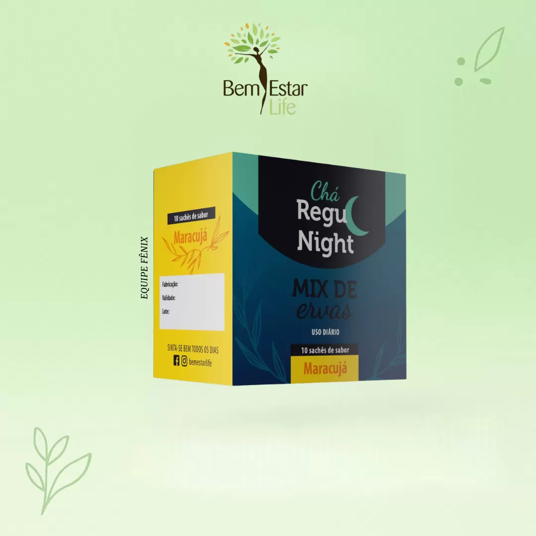 CHÁ REGU NIGHT - 10 SACHET- SONO RESTAURADOR