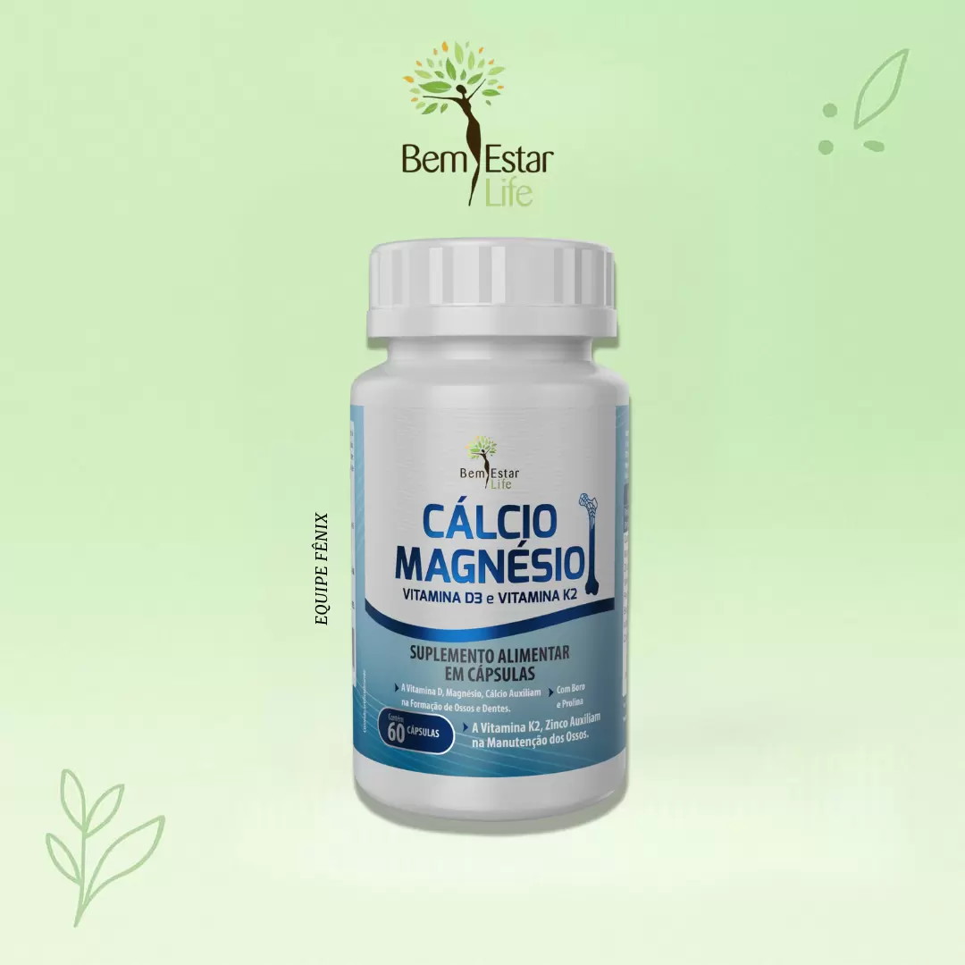 Cálcio Magnésio OSTEO- SAÚDE OSSEA