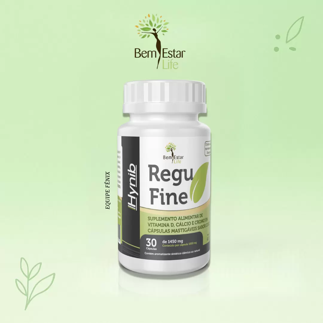 REGU FINE HYNIB - 30 CAPSULAS MASTIGAVEIS SOFT GEL