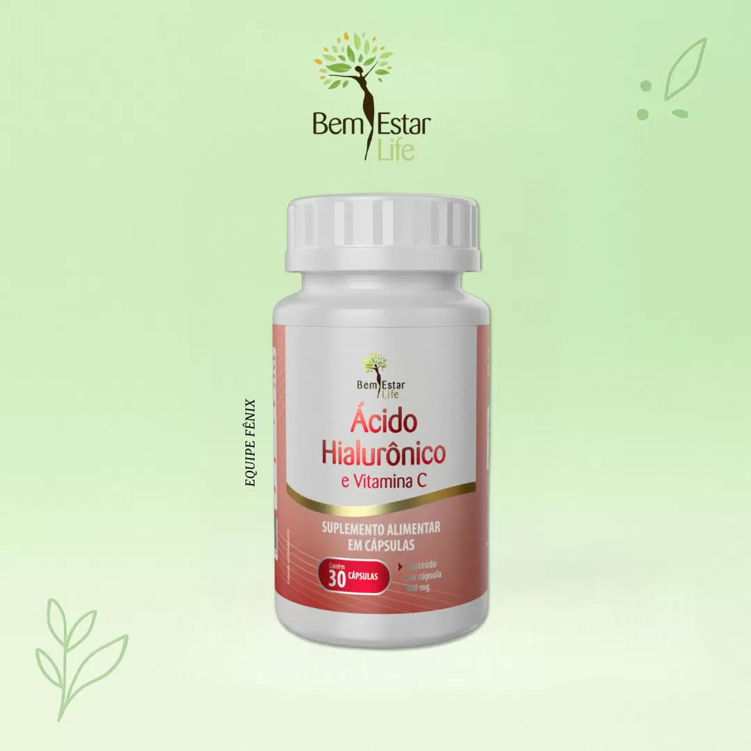 ACIDO HIALURÔNICO COM VITAMINA C - 30 CAPS